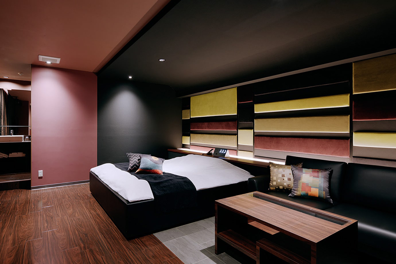 大きなベッドで寝心地もグッド